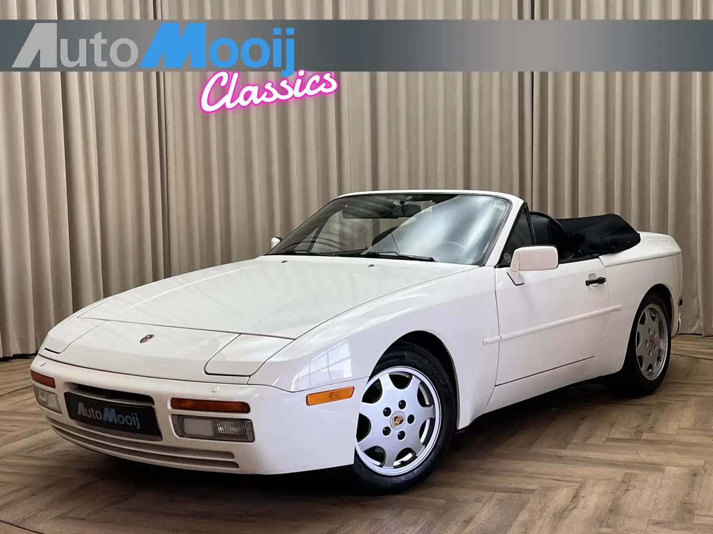 Porsche 944 3.0 S2 Cabrio *Matching* EU Kenteken / Fully Docum Blanco - 1
