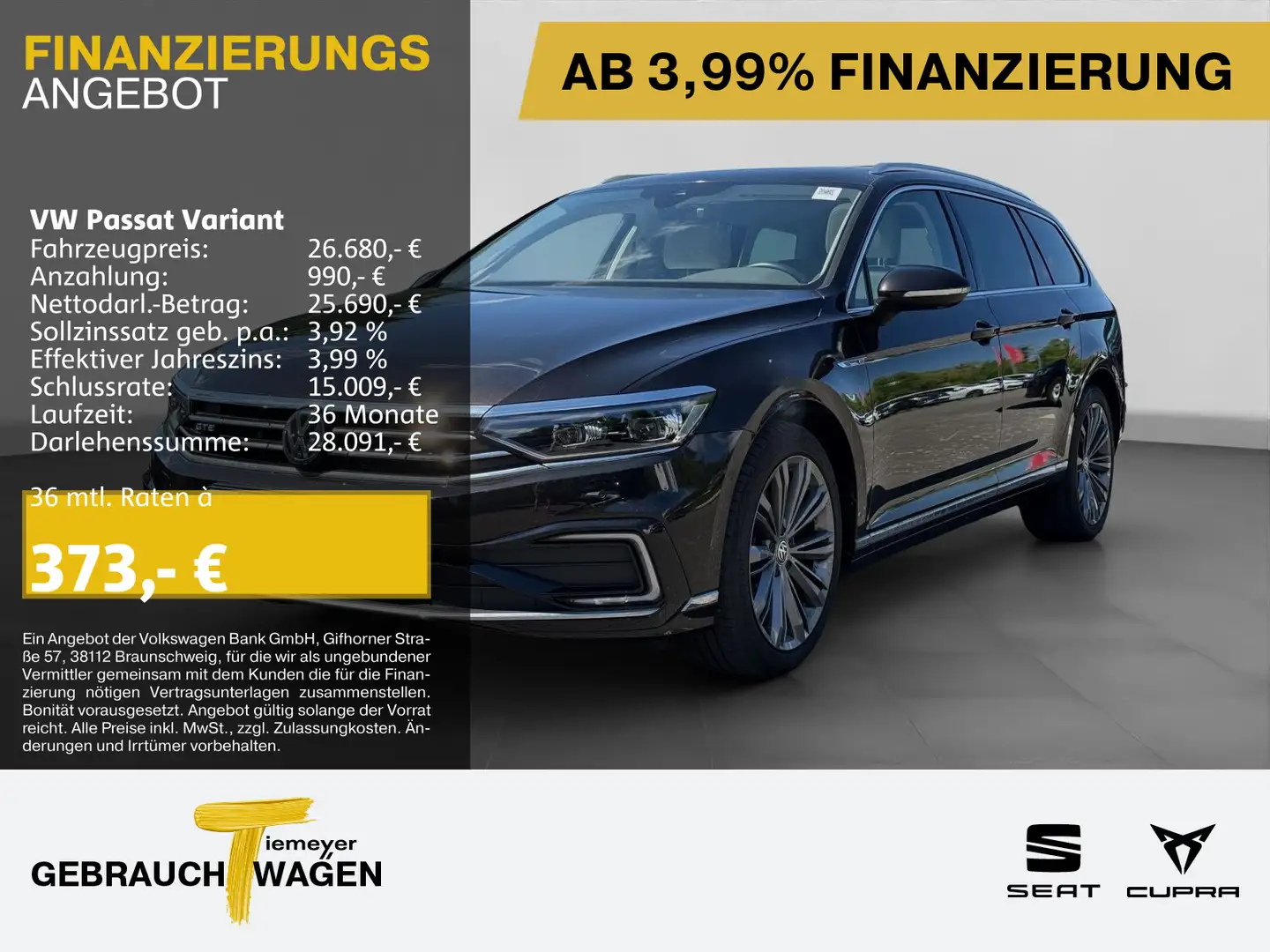 Volkswagen Passat Variant GTE R-LINE ST.HEIZ NAPPA PANO DCC Braun - 1
