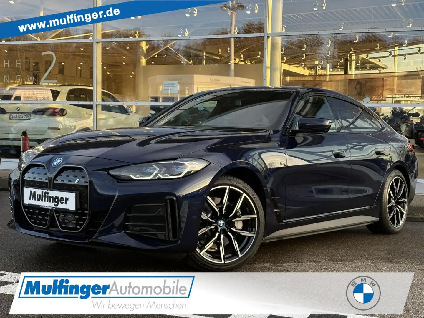 BMW i4 e35 GC.M Sport HUD ACC SuView Lenkradh.HK 19" Синий - 1