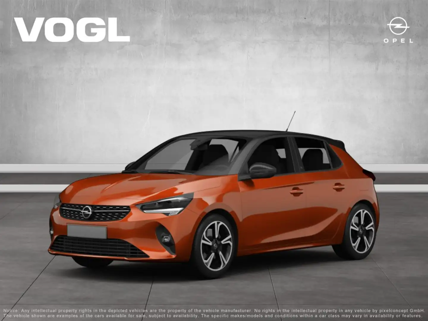 Opel Corsa 5T Elektro Edition 136PS inkl. DAB, Klimaaut., Spu Orange - 1