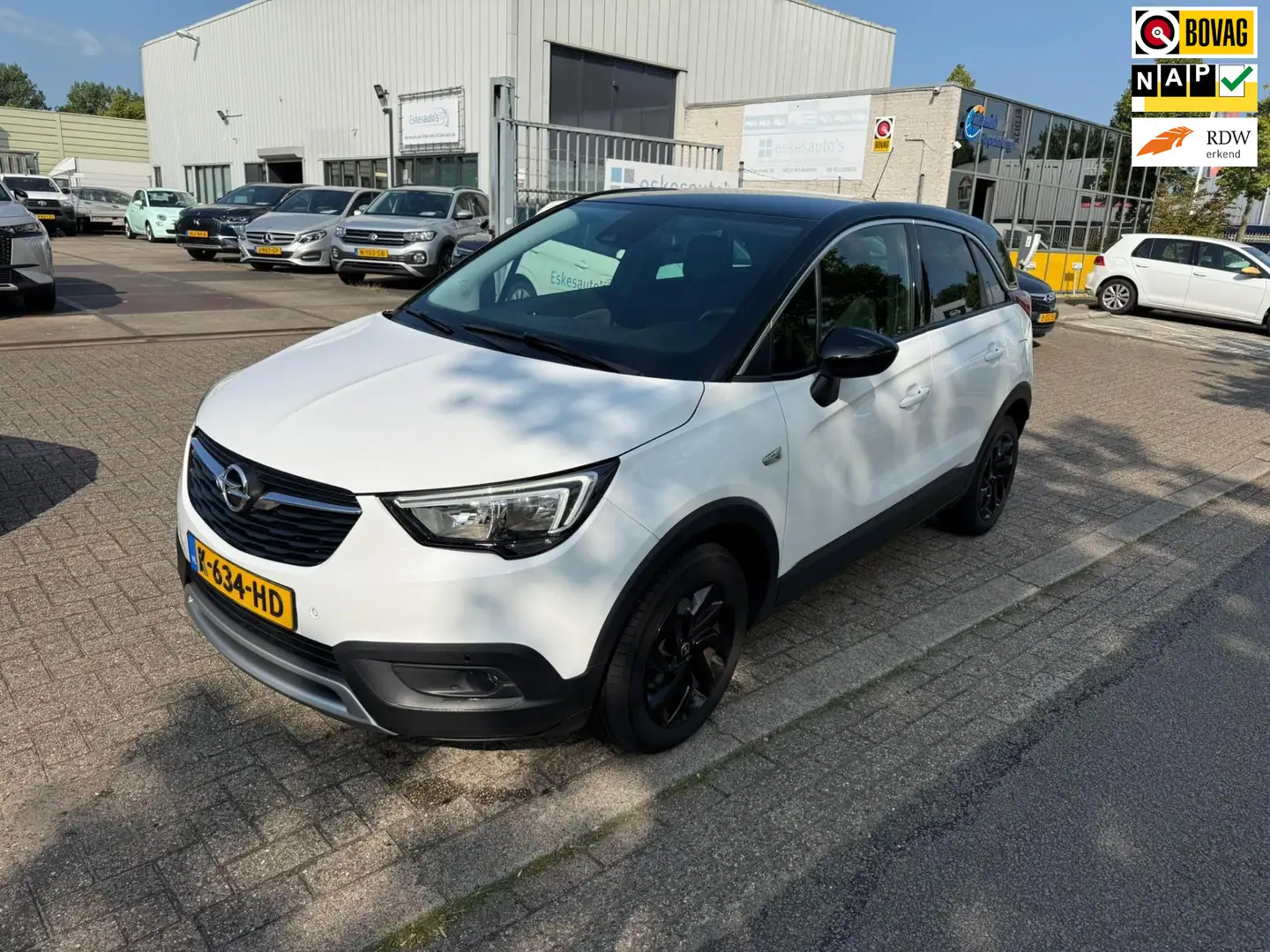 Opel Crossland X 1.2 Turbo Innovation, Automaat, NAP, APK 03-27 Weiß - 1