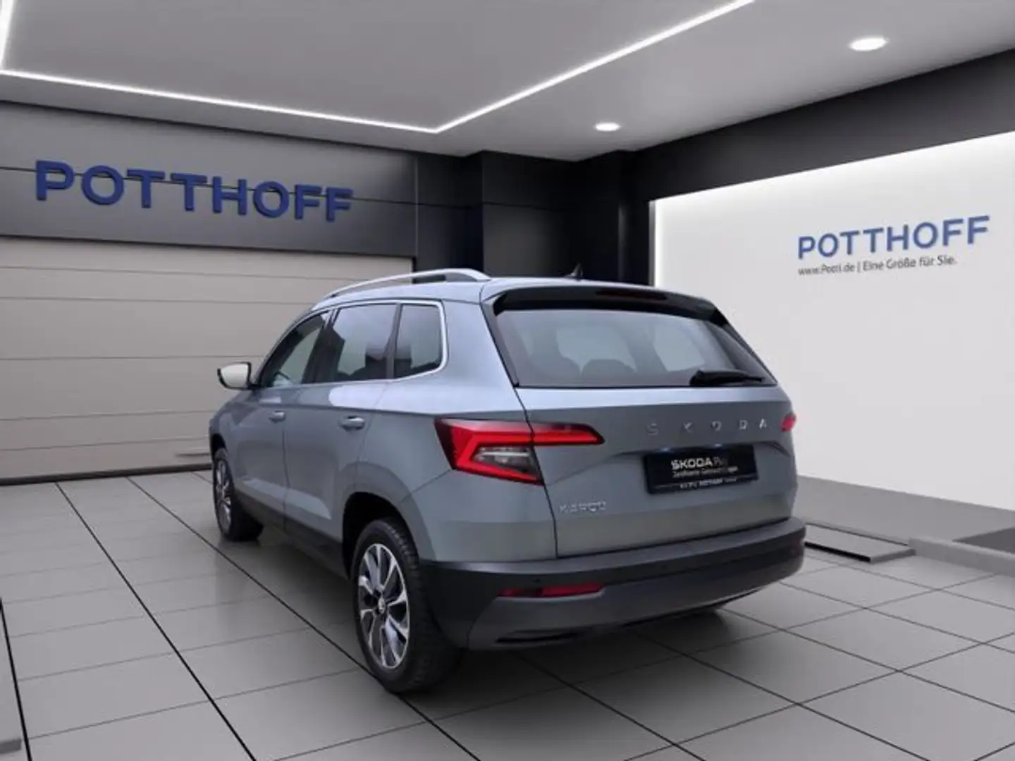 Skoda Karoq 1.0 TSI DRIVE 125 NAVI PDC SITZHZG KLIMA Grau - 2