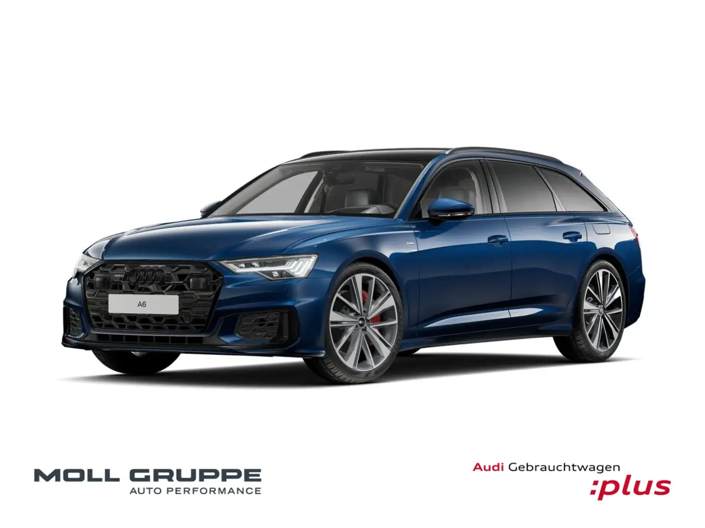 Audi A6 Avant 55 TFSe quattro S line KLIMA SHZ SD Blau - 1