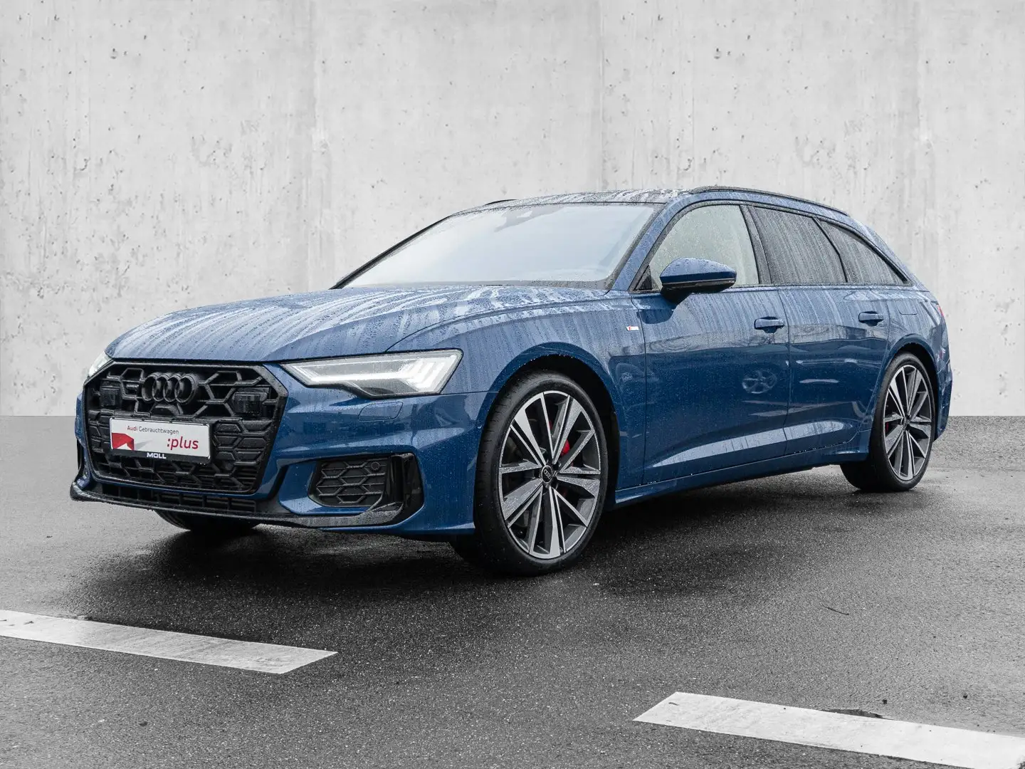 Audi A6 Avant 55 TFSe quattro S line KLIMA SHZ SD Blau - 2