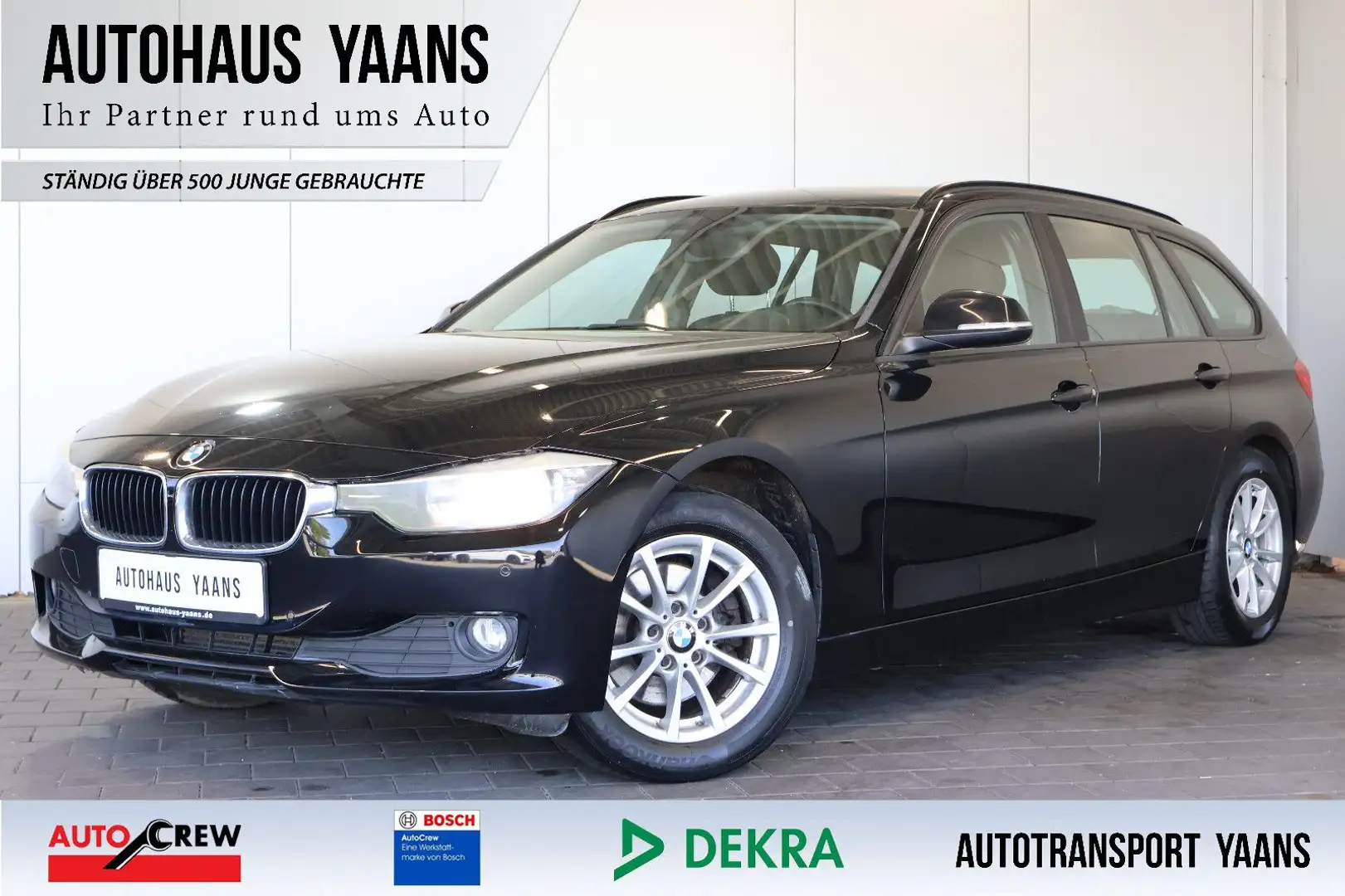 BMW 320 d Touring TEMPOMAT+PDC+BT+ALU Schwarz - 1