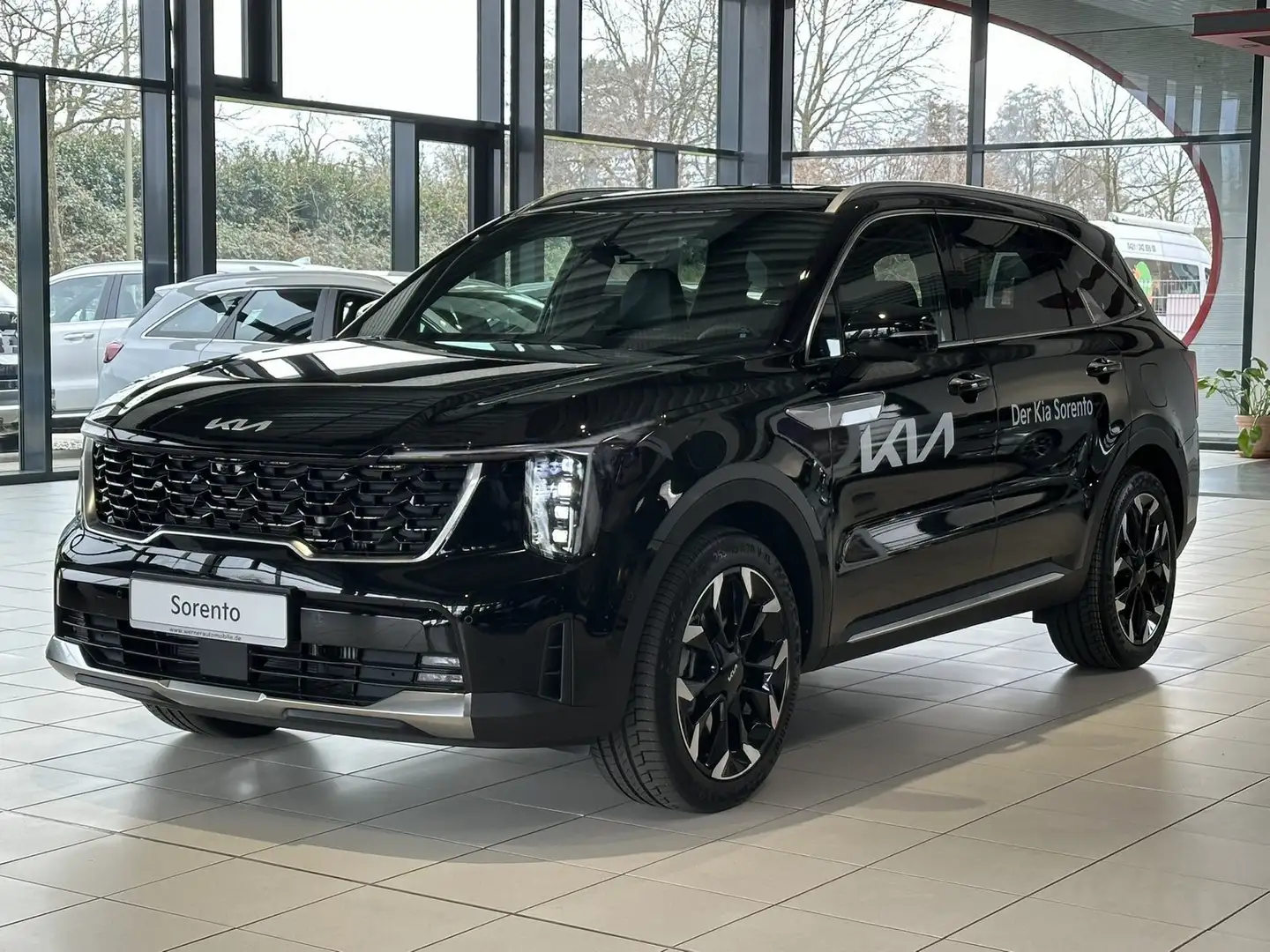 Kia Sorento 2.2 Platinum 7S Nappa AHK Noir - 1