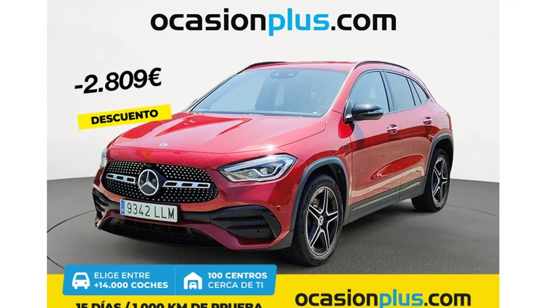 Mercedes-Benz GLA 250 250e Rojo - 1