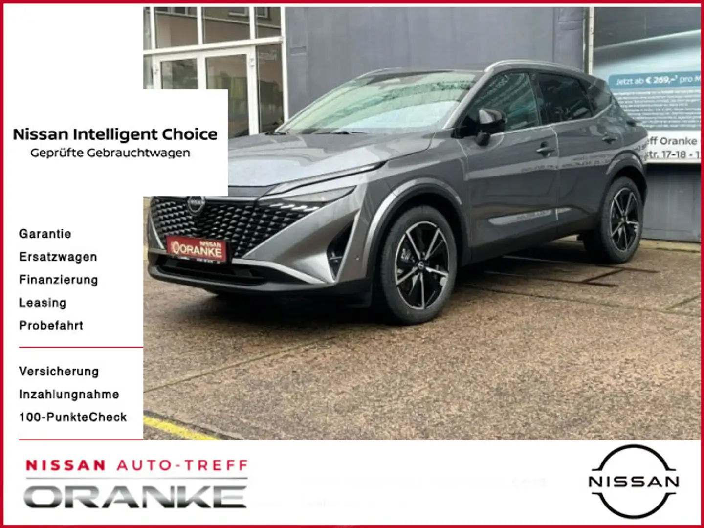 Nissan Qashqai 1.5 VC-T e-Power N-Way HUD*EHK*19`*MJ26. Gris - 1