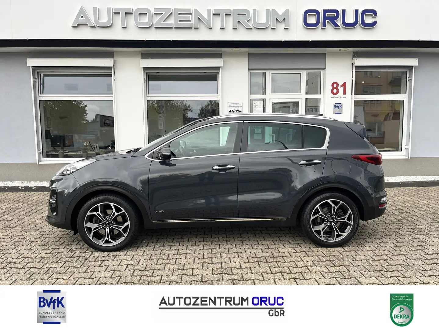 Kia Sportage 1.6 T-GDI GT line*Pano*LED*JBL* Gris - 1