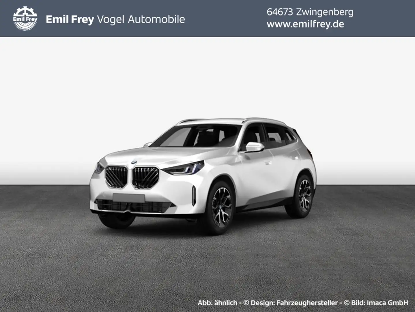 BMW X3 20d xDrive Weiß - 1
