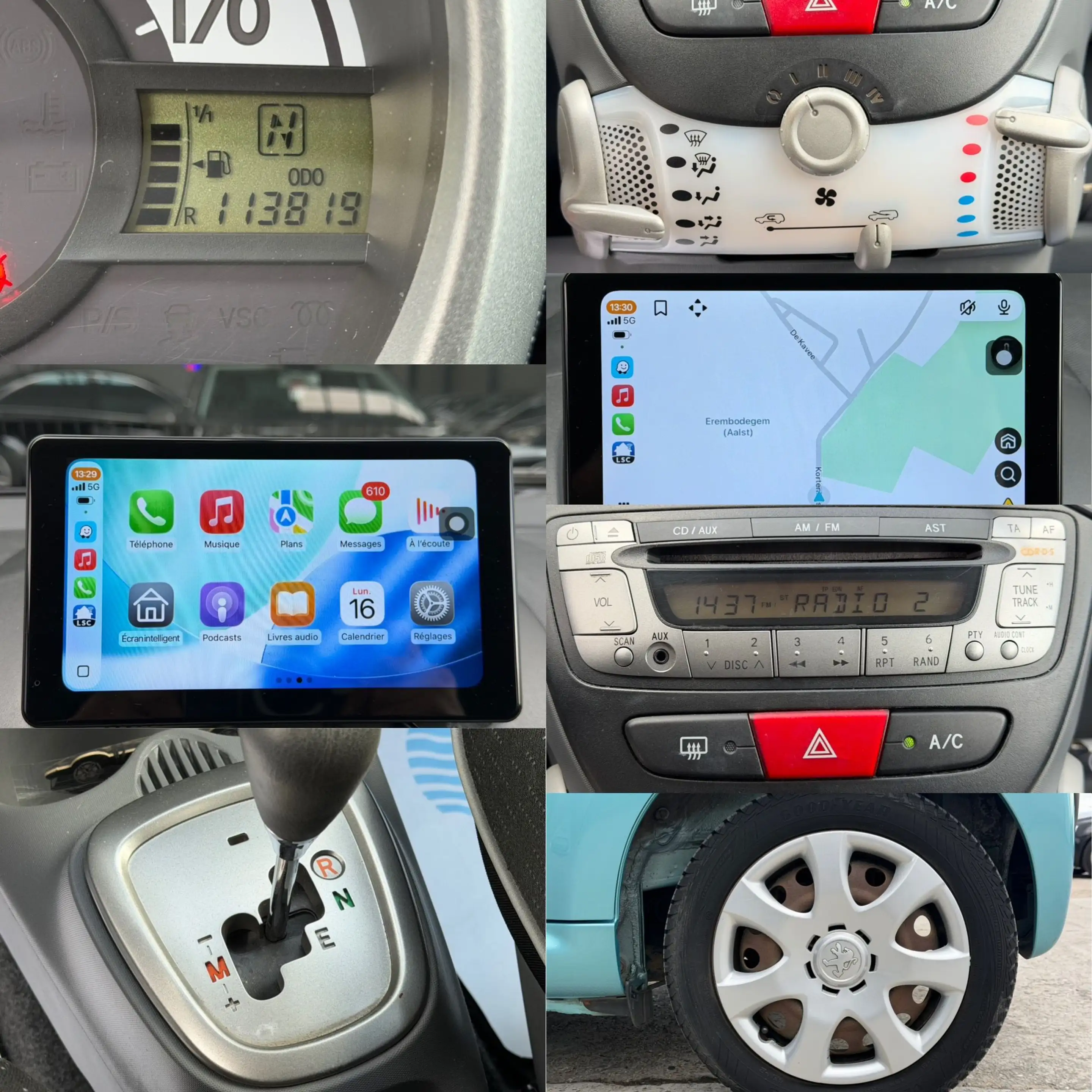 Peugeot 107 107 1.0i Essence AUTOMATIQUE euro 5 — photo 8