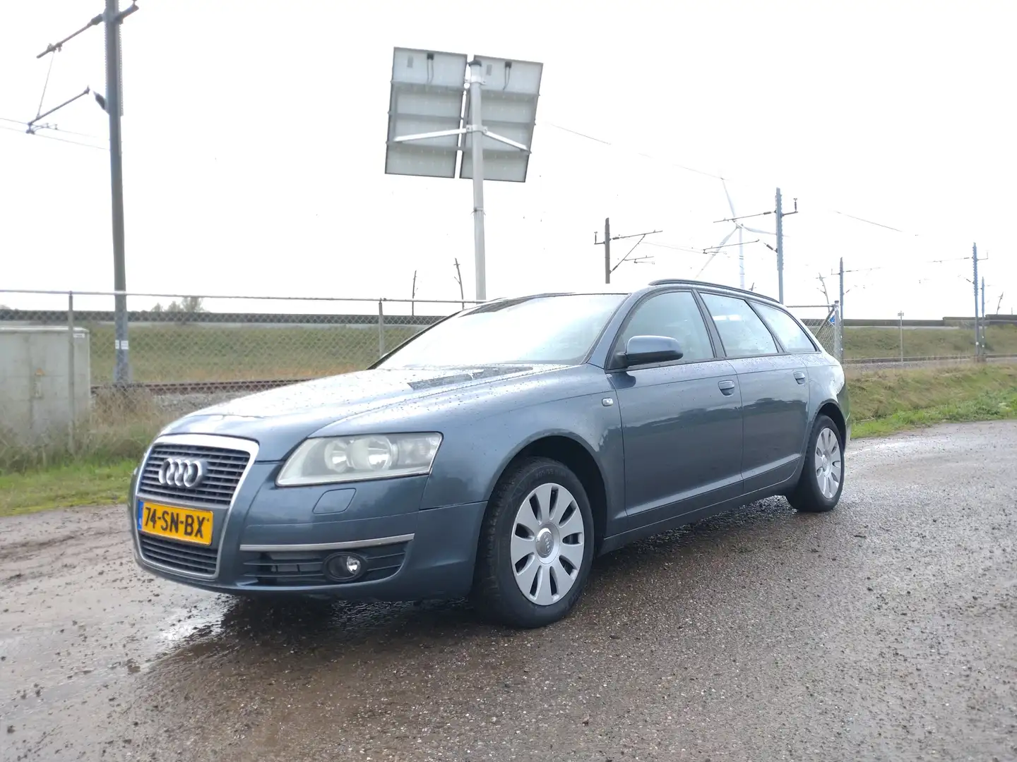Audi A6 Avant 2.0 TFSI Pro Line Airco Cruise Control Blauw - 1