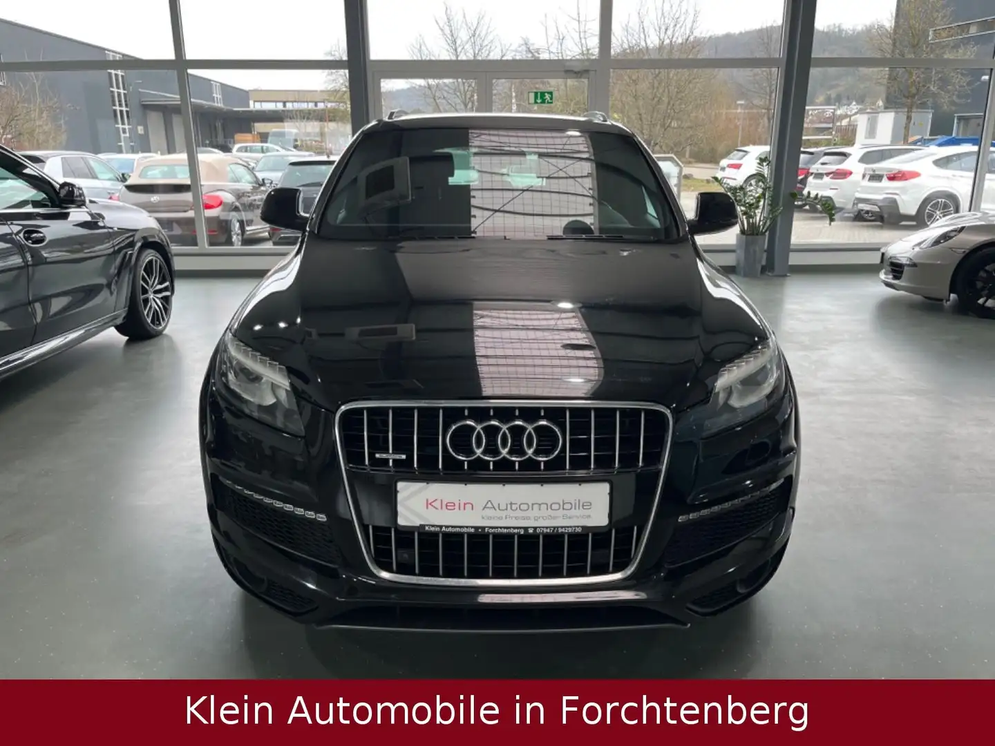 Audi Q7 3.0TDI 3x S Line Nav Luft Leder Xenon Kam 20" Negru - 2
