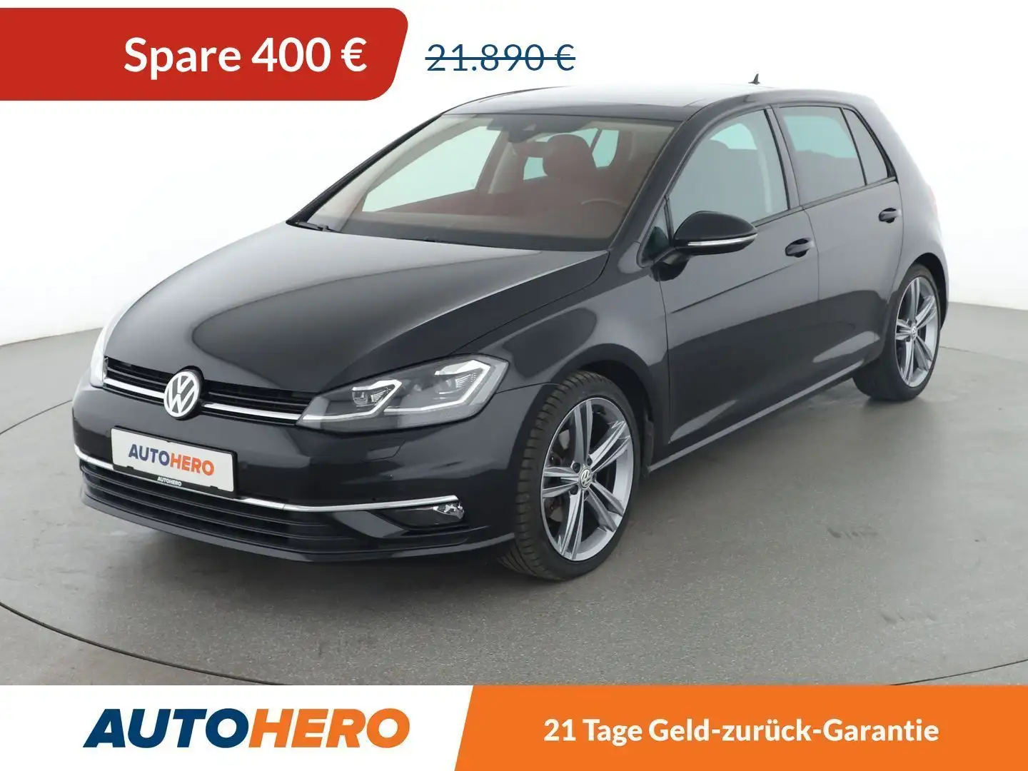 Volkswagen Golf 2.0 TDI Highline BM Aut.*DYNAUDIO*CAM*NAVI*ACC*LED Noir - 1