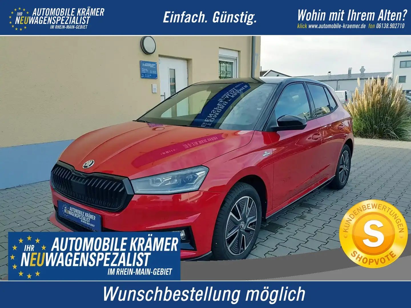 Skoda Fabia Monte Carlo Klimaauto 16 Zoll LM Bi-LED Kamera ... - 1