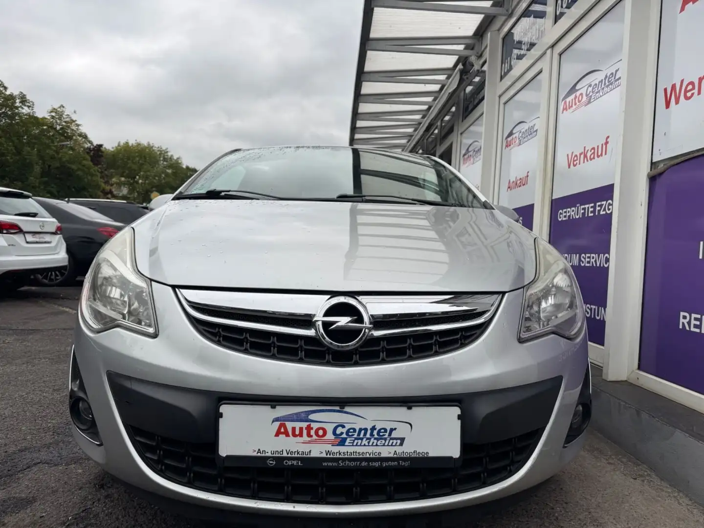 Opel Corsa D 1.4 Satellite *1.Hand*Tüv Neu*Klima*MFL* Silber - 2