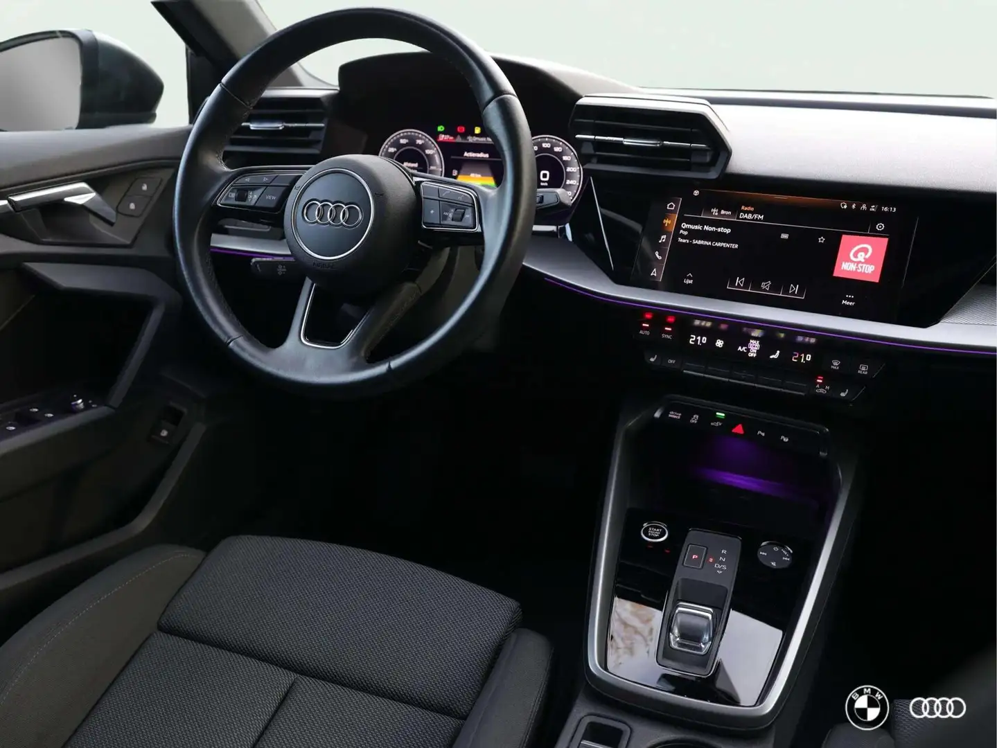 Audi A3 40 TFSIe S LINE / PANODAK / AMBIENTE / CARPLAY / 1 Grijs - 2