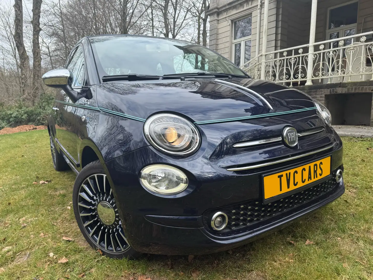 Fiat 500C 500 C 1.2 8V Dualogic Riva Azul - 1