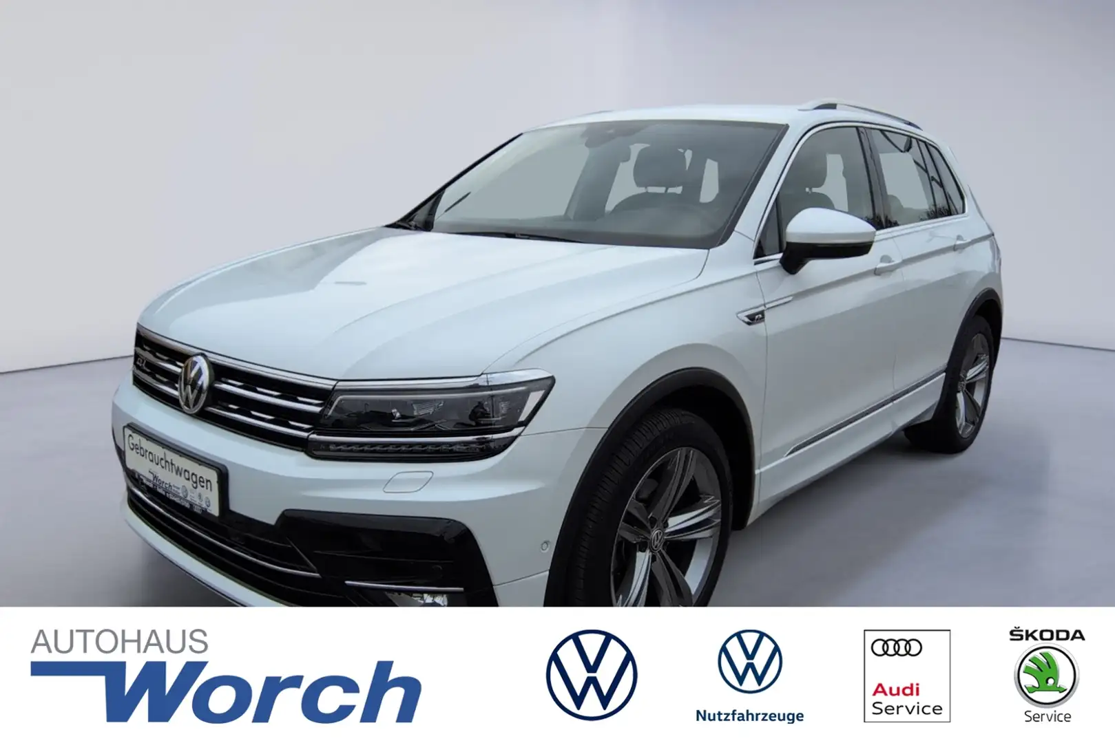 Volkswagen Tiguan 1.5 TSI DSG R Line LED+NAVI+AHK+SHZ+ Blanco - 1