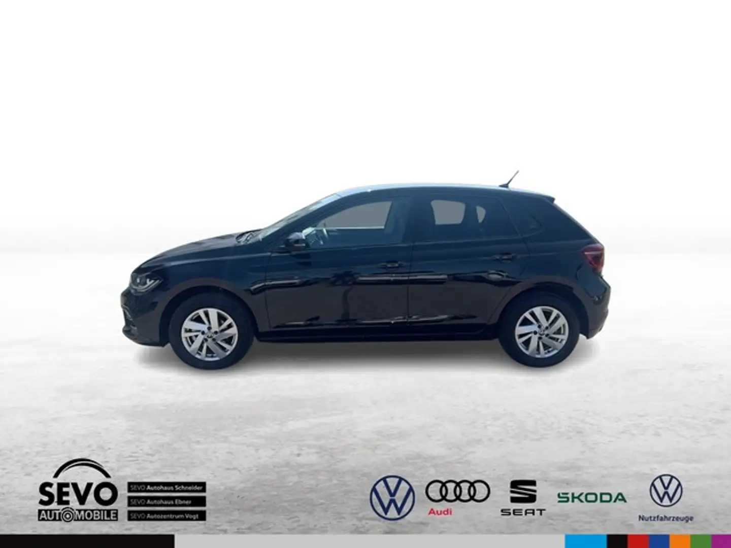 Volkswagen Polo 1.0 TSI DSG Style Schwarz - 2