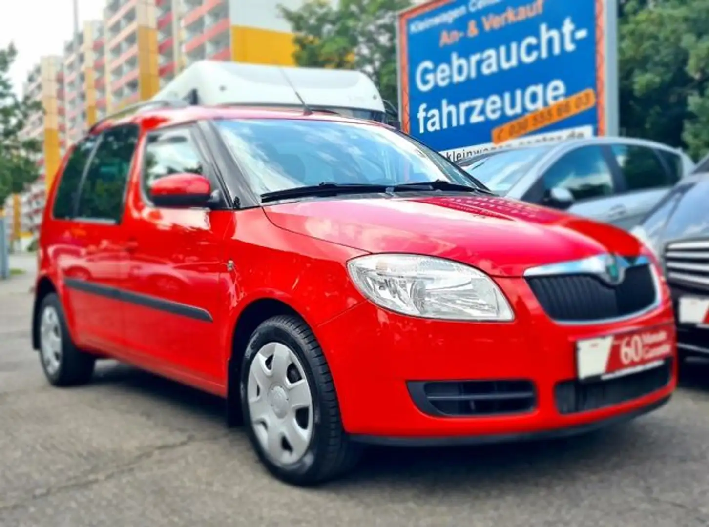 Skoda Roomster 1.2 12V HTP Style Plus Edition Rood - 2