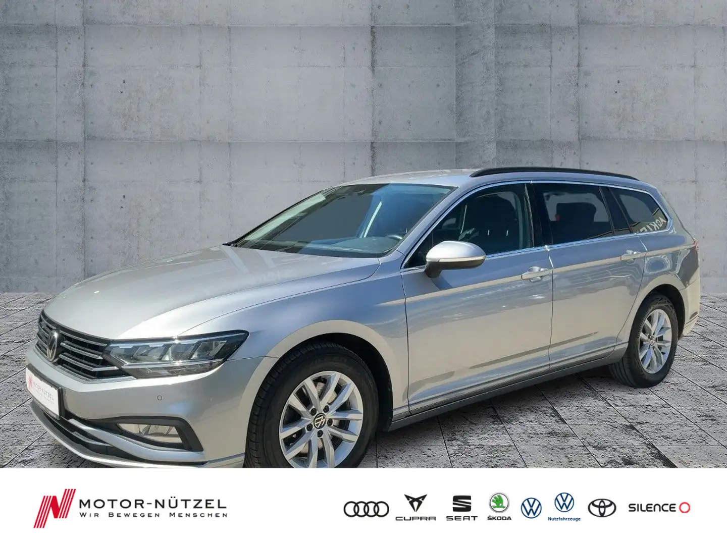 Volkswagen Passat Variant 2.0 TDI DSG BUSINESS LED+NAV+AHK Argent - 1