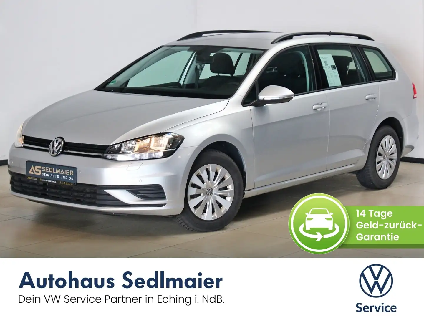 Volkswagen Golf Variant Golf VII Variant 1.6 TDI Trendline NAV|SHZ|PDCvh Zilver - 1