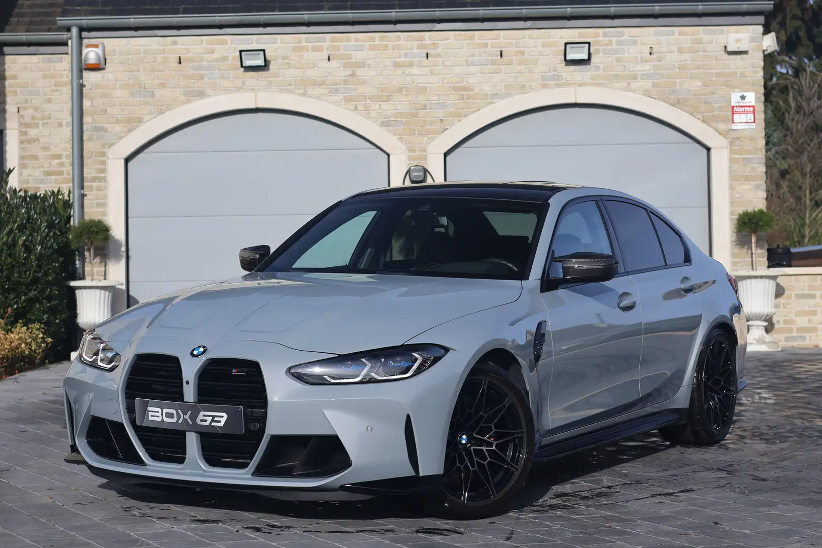 BMW M3 Competition *Akrapovic *Carbon *H&K *HUD *360 *TVA Gri - 1