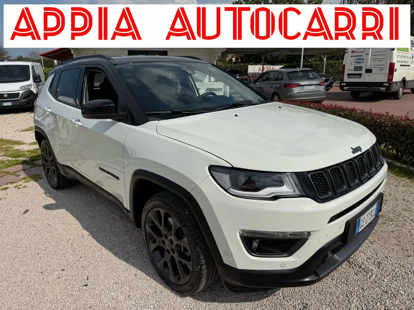 Jeep Compass 1.3turbo 240CV PLUG IN 4xe at6 "S" WALLBOX/UNIPRO Bianco - 1