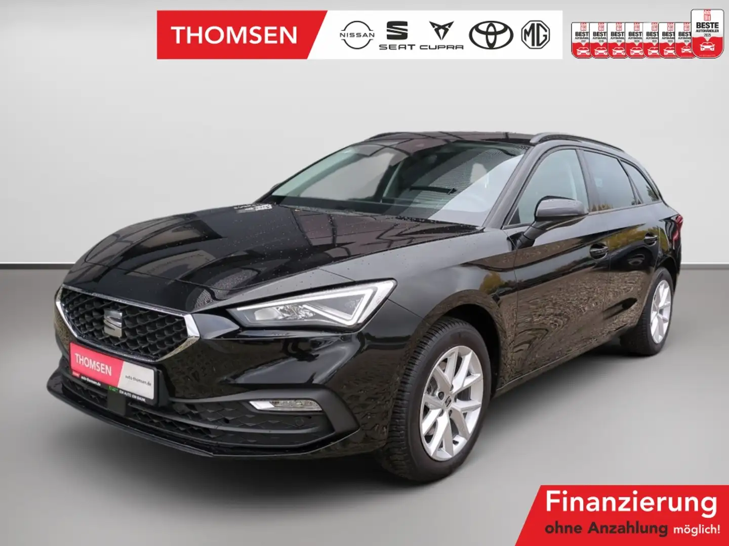 SEAT Leon ST 1.0 eTSI Style Navi AUT KlimaA Virtual Schwarz - 1