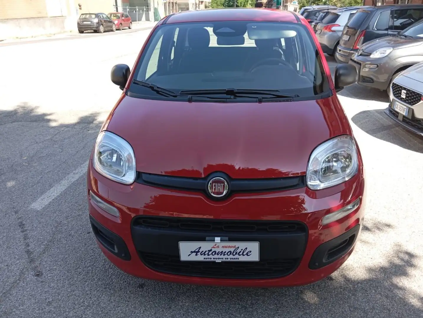 Fiat Panda 1.0 FireFly HYBRID KM 0 SENSORI POST PREZZO REALE Rosso - 2
