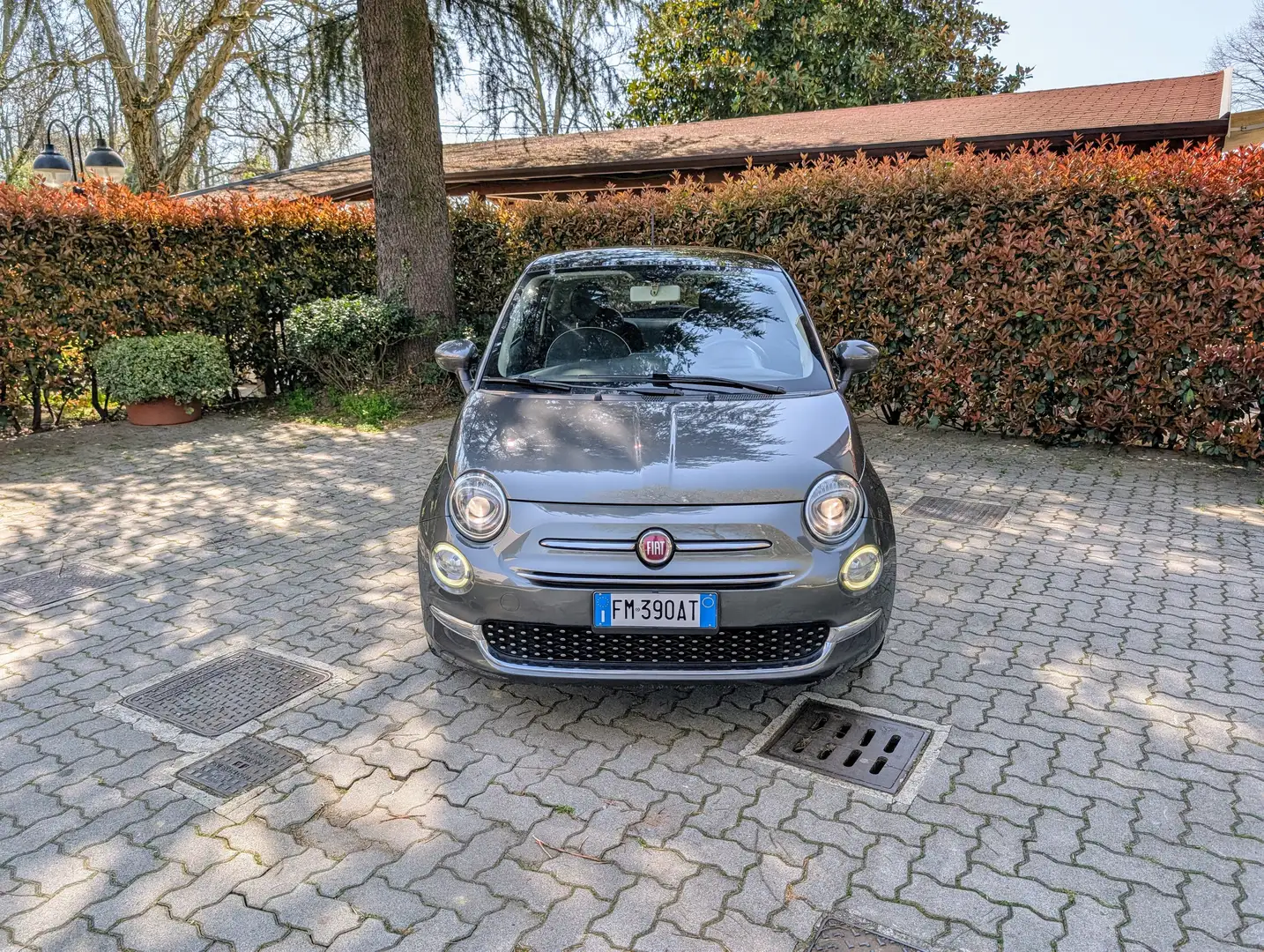 Fiat 500 1.2 Lounge 69cv dualogic Grau - 2