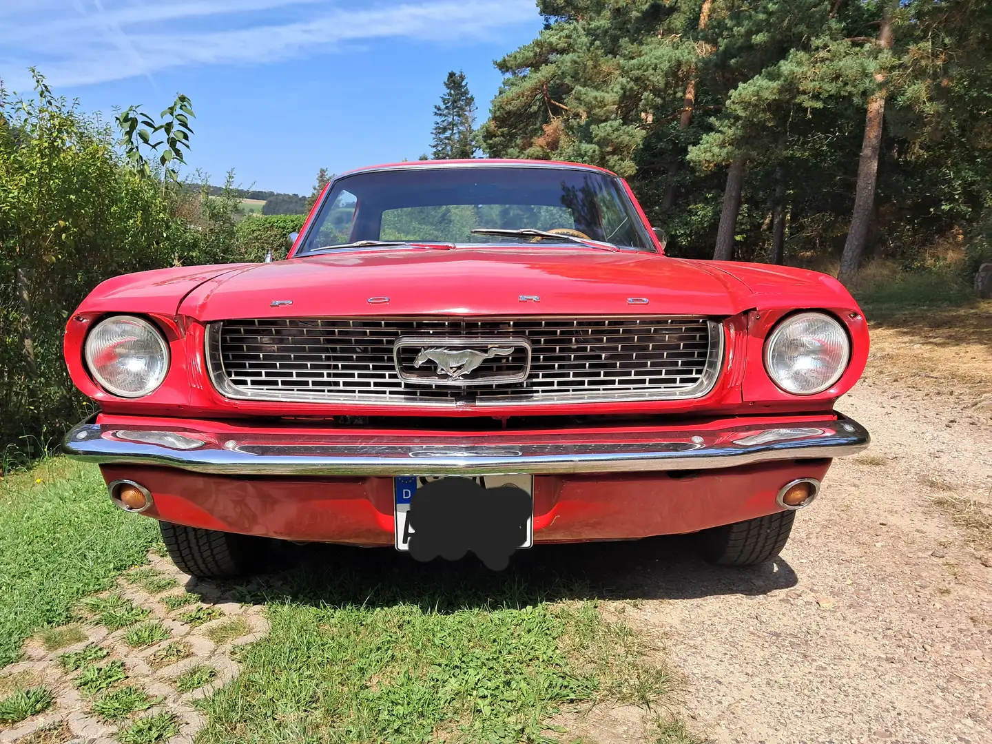 Ford Mustang Roşu - 1