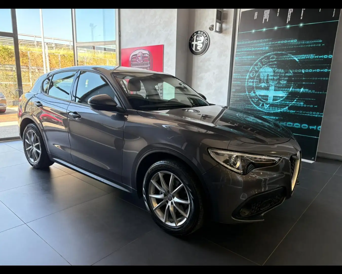 Alfa Romeo Stelvio 2.2 Turbo Sprint Grigio - 1