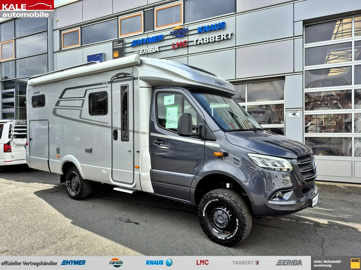 Hymer/Eriba ML-T 580*4x4*Solar*SAT/TV*Standklima*Lithium*AHK Grau - 1