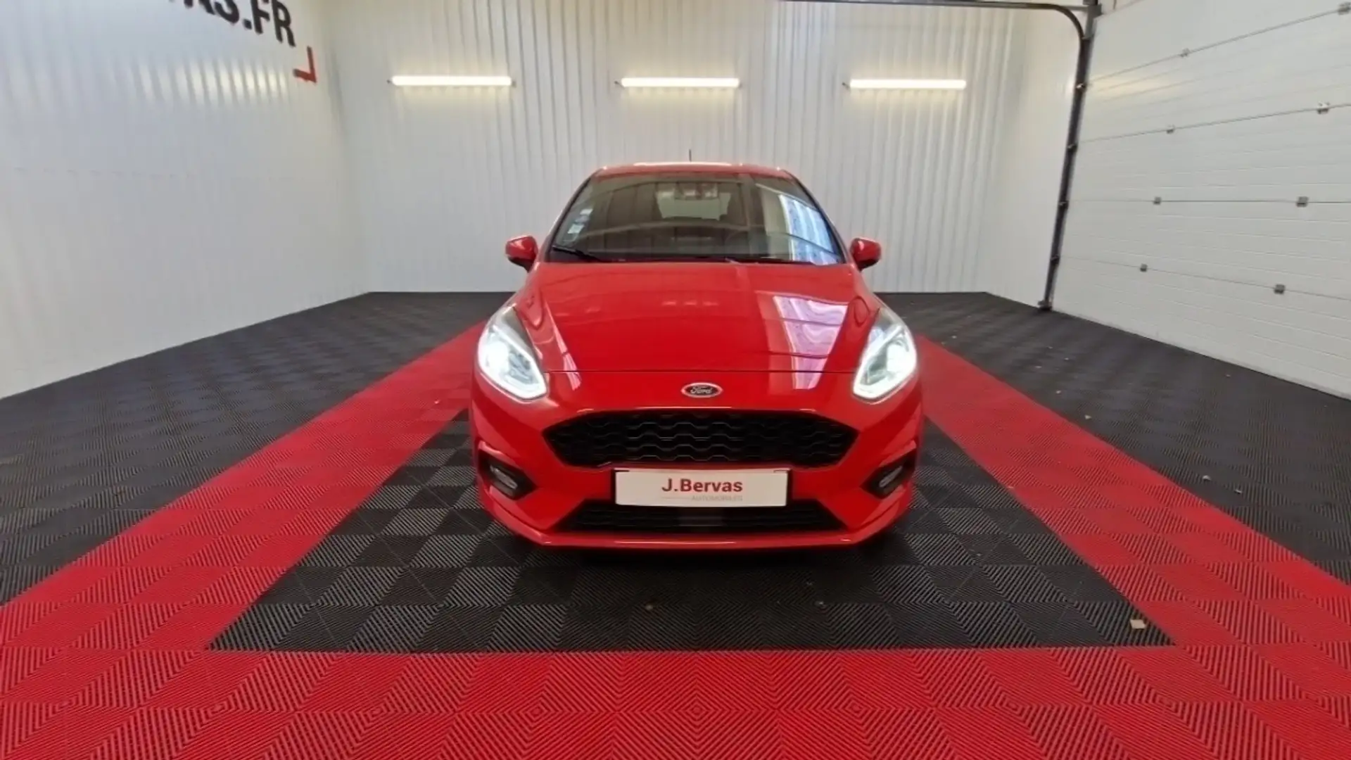 Ford Fiesta 1.0 EcoBoost 155ch mHEV ST-LINE X Rouge - 2