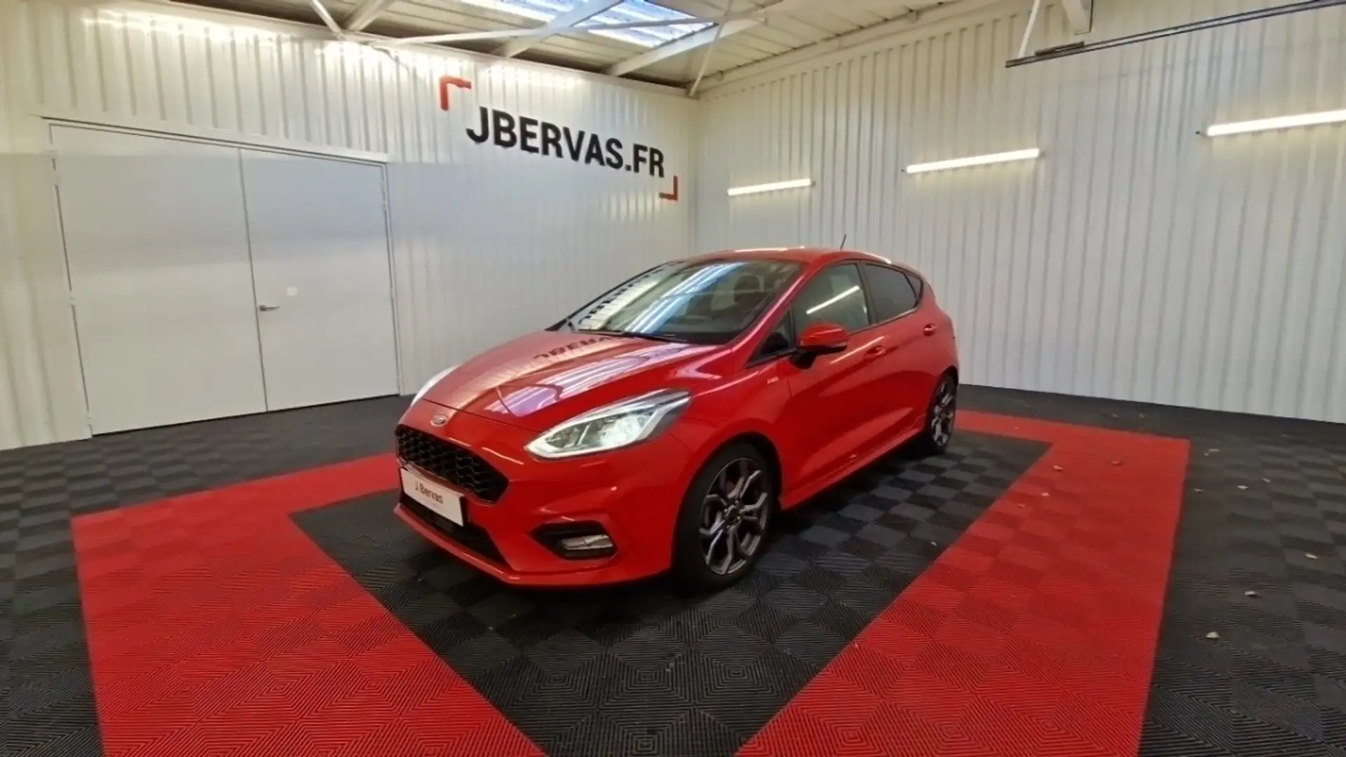 Ford Fiesta 1.0 EcoBoost 155ch mHEV ST-LINE X Rouge - 1