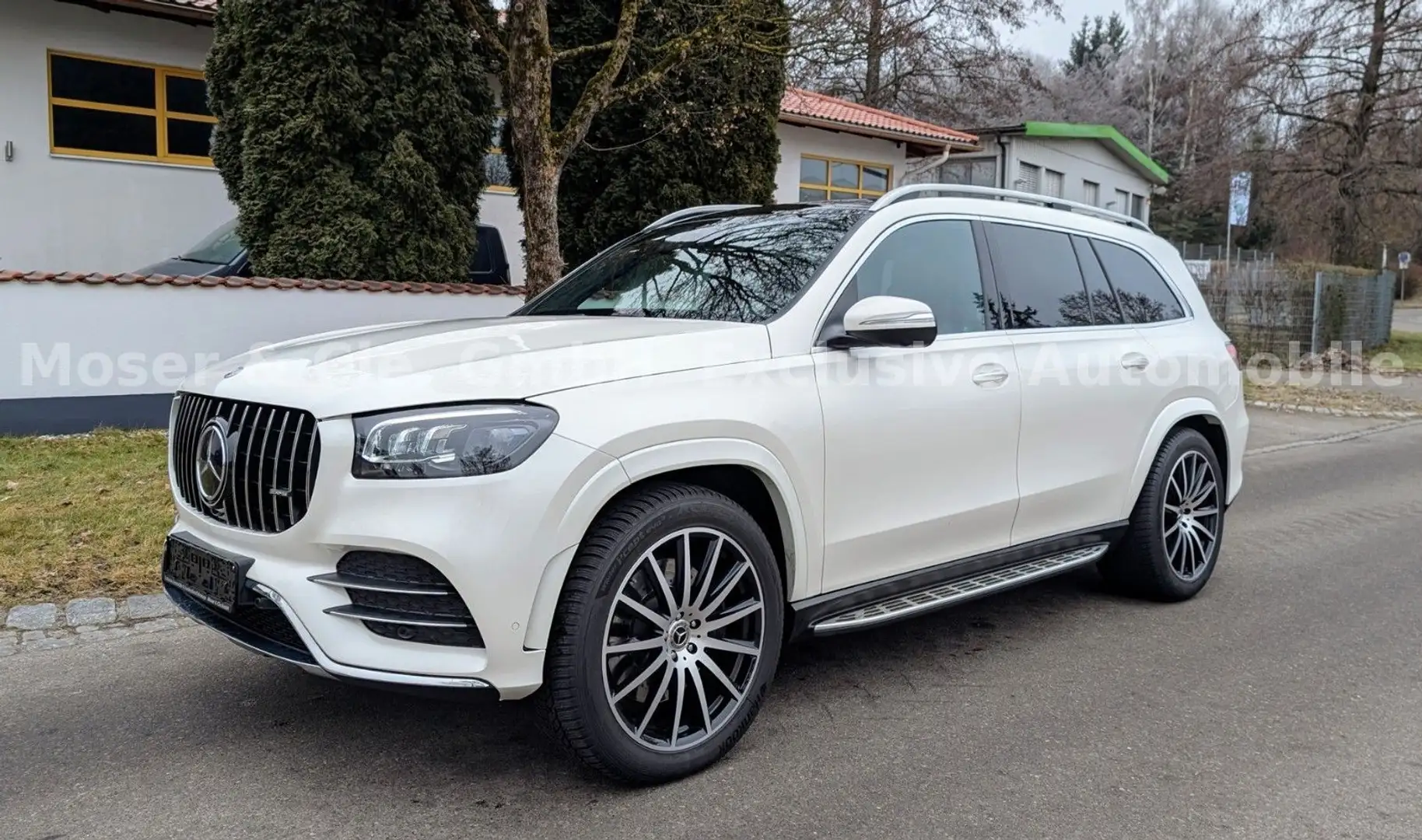 Mercedes-Benz GLS 400 d 4Matic*AMG*PANO*AHK*7 Sitze*HEAD UP* Weiß - 1