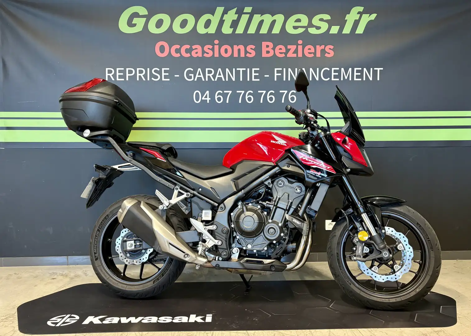 Honda CB 500 Rouge - 1