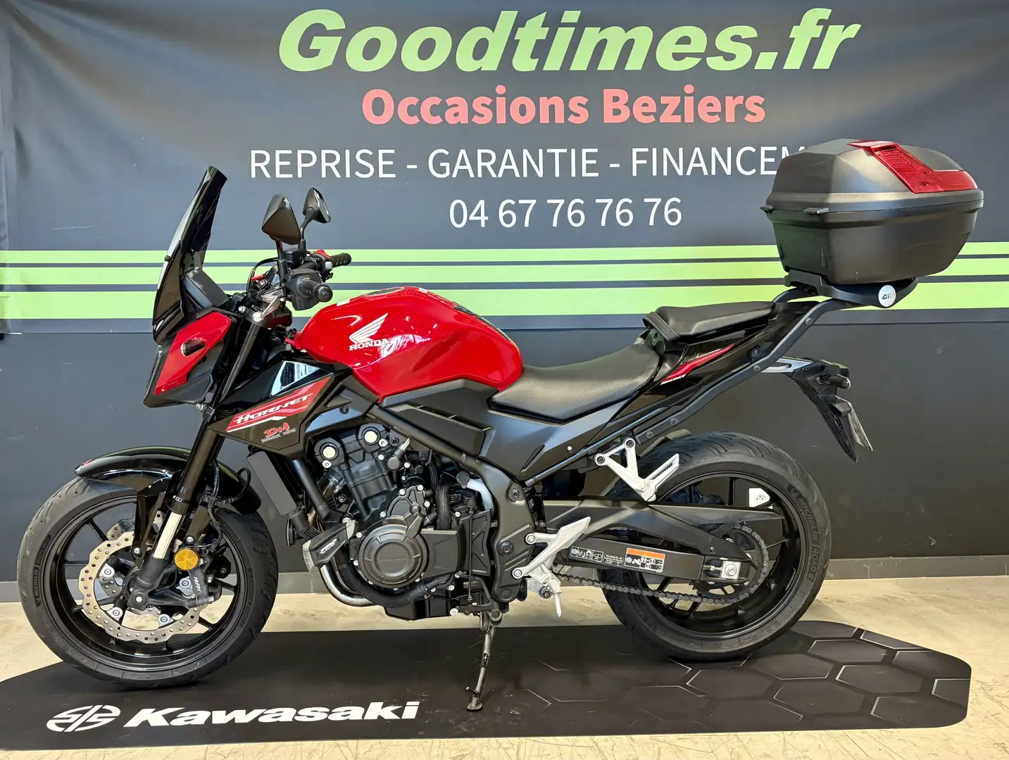 Honda CB 500 Rouge - 2