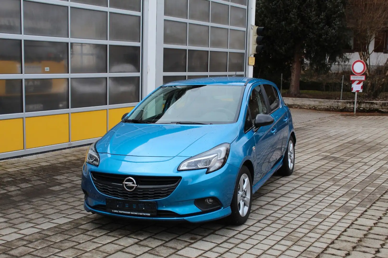 Opel Corsa E S OPC line 150 PS 6 Gang Kamera Bleu - 1
