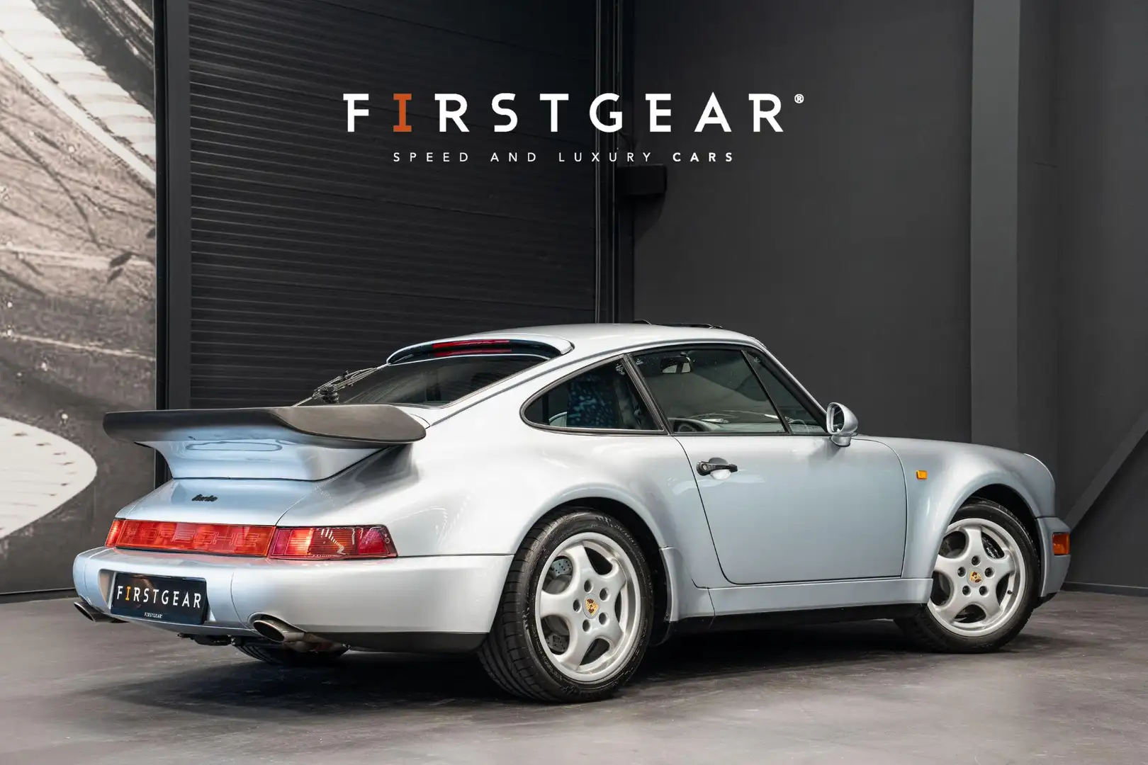 Porsche 964 964 3.3 Turbo Coupé *Elektr. schuifdak / Volledig Argent - 2