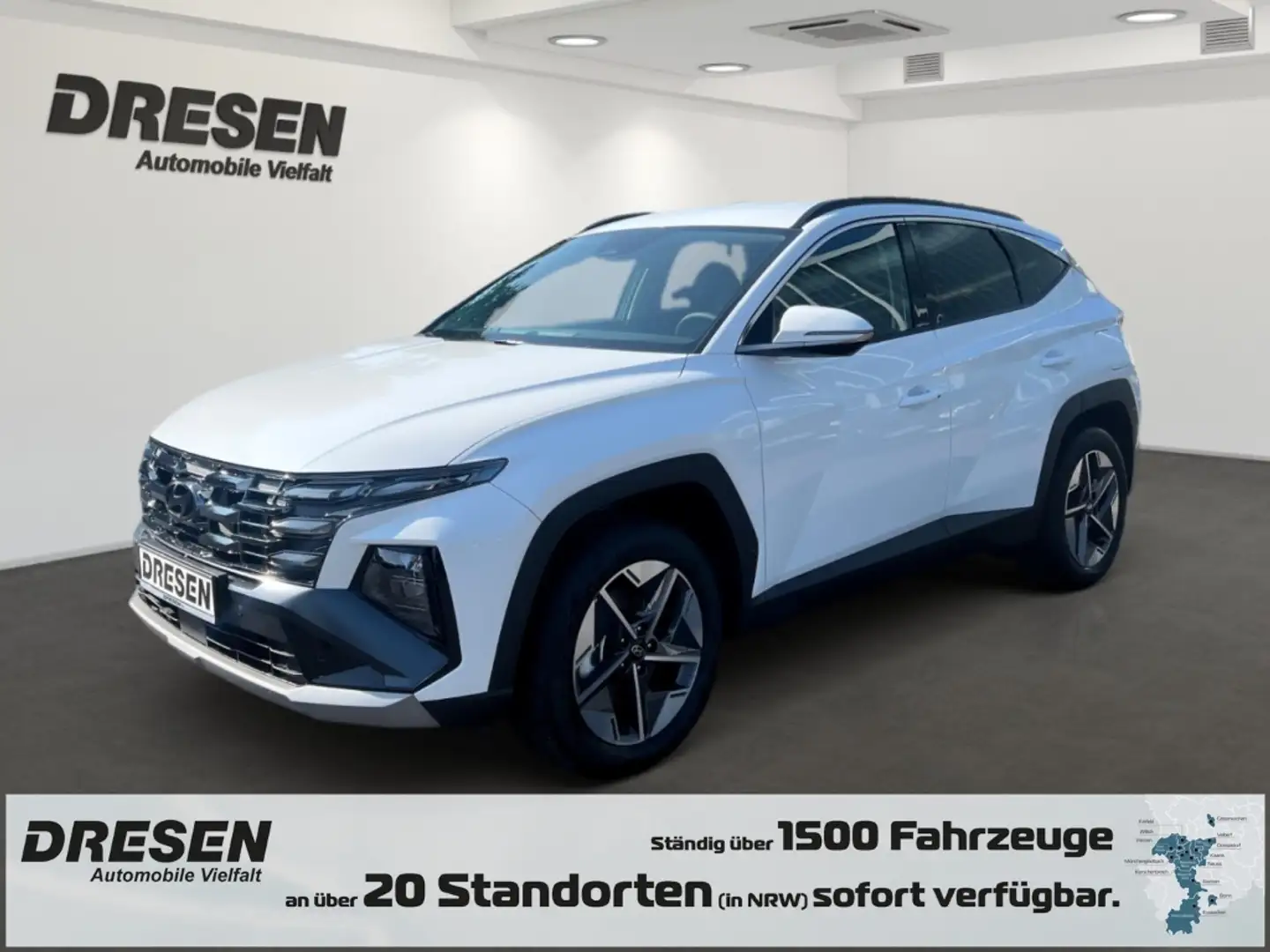 Hyundai TUCSON 1.6 T-GDI PHEV Trend Kamera Navi SHZ Keyless Weiß - 1