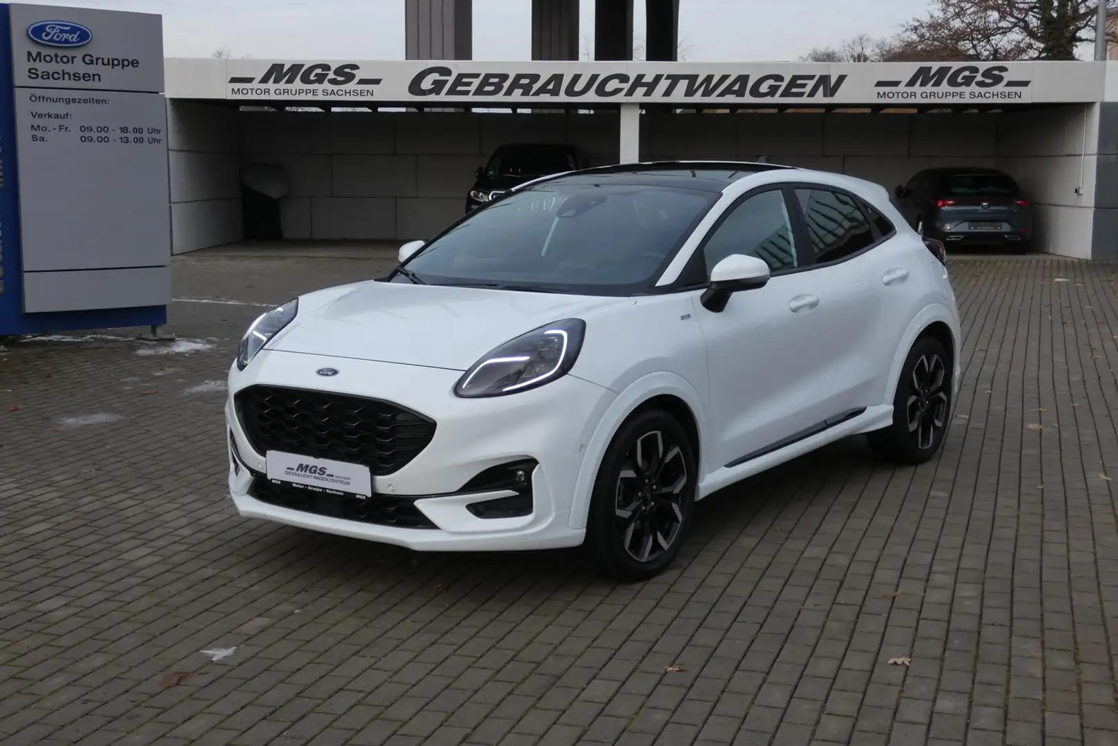 Ford Puma 1.5 EcoBlue 'ST-Line X #AHK #FSH #ACC #KAM Weiß - 2