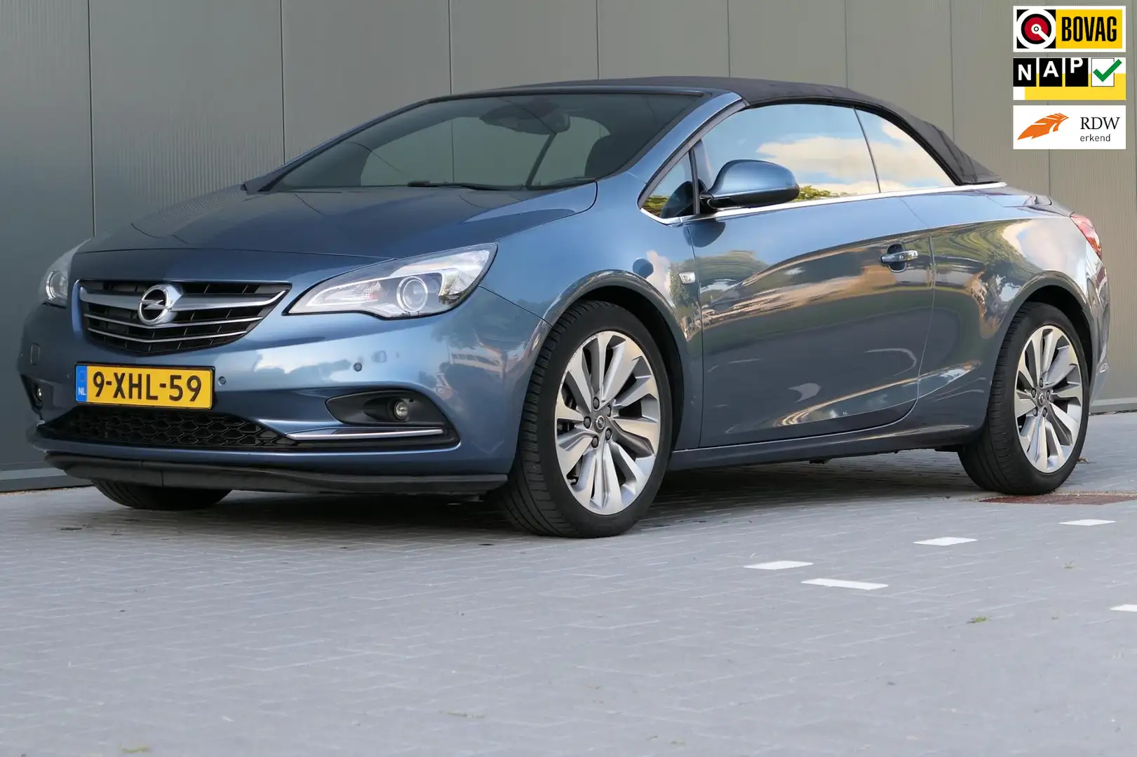 Opel Cascada 1.6 Turbo Cosmo 170pk Navi Leder NAP Stoelverwarmi Kék - 1
