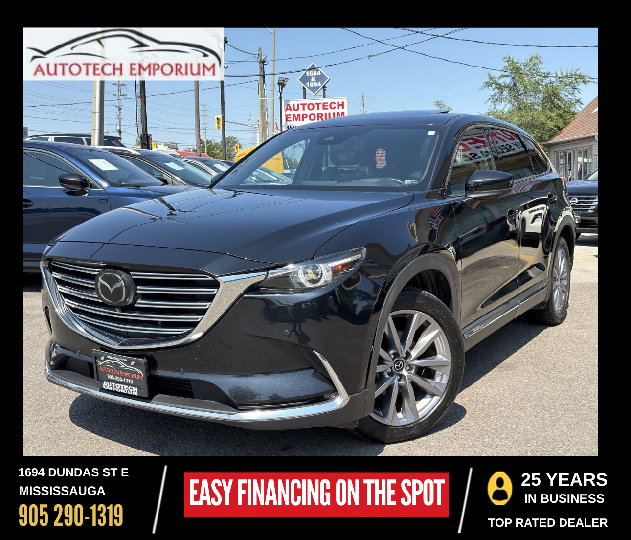 2022 Mazda CX-9 GT AWD | Vented Seats | Bose | Sunroof