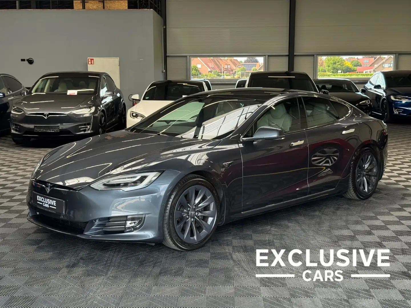 Tesla Model S MODEL S RAVEN LONG RANGE |  AP 3 | CREME | Gris - 1