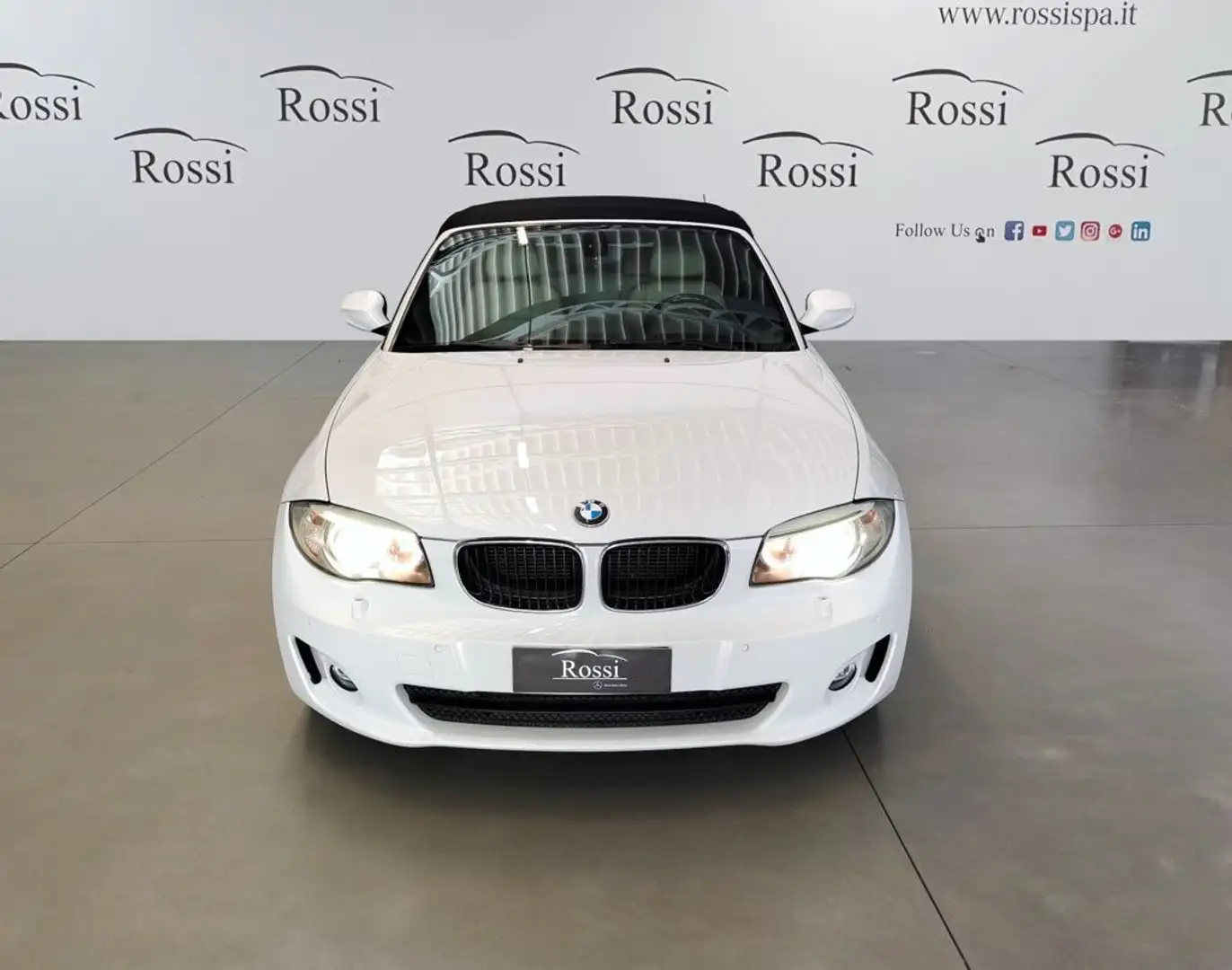 BMW 120 d Cabrio Futura Blanc - 1