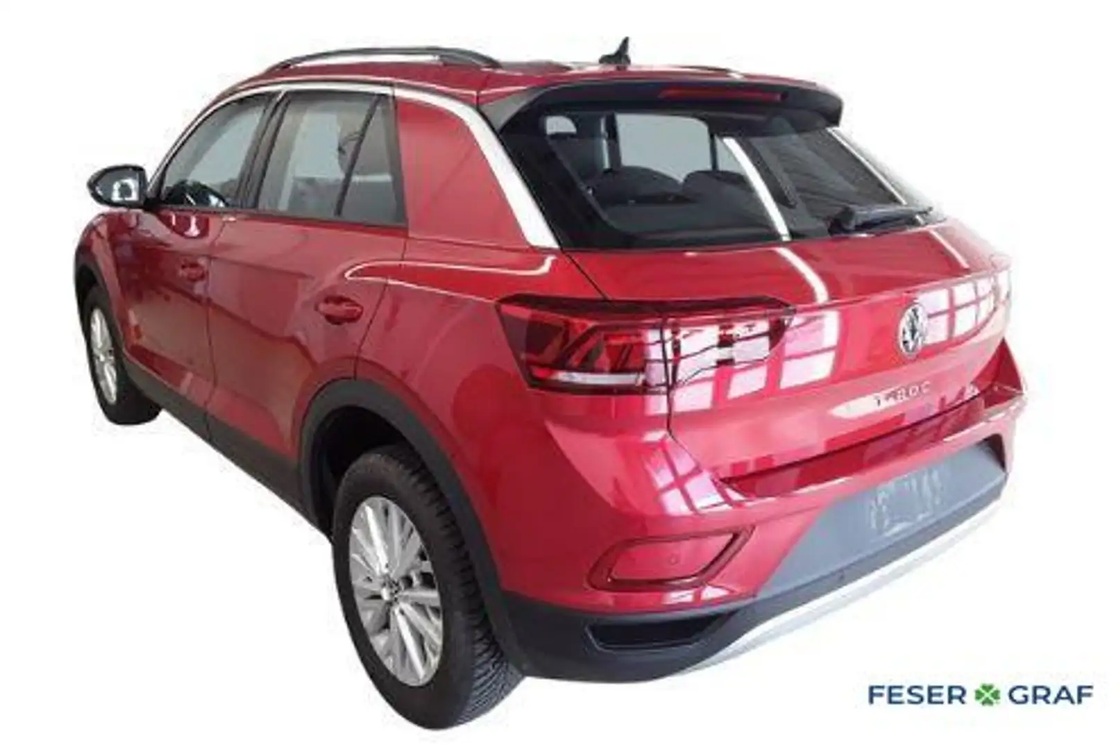Volkswagen T-Roc Life 1.0 TSI Navi StandHz LED SiHz Rood - 2