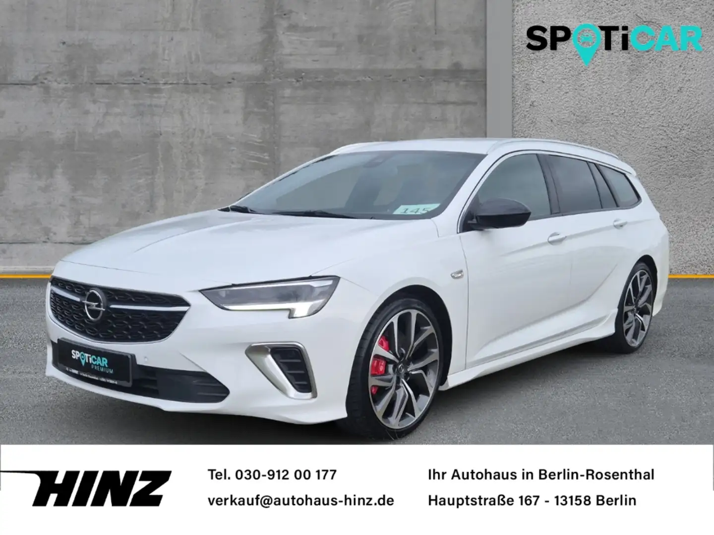 Opel Insignia B GSi 4x4 Sports Tourer 2.0,PDC,Klima,Kamera Weiß - 1